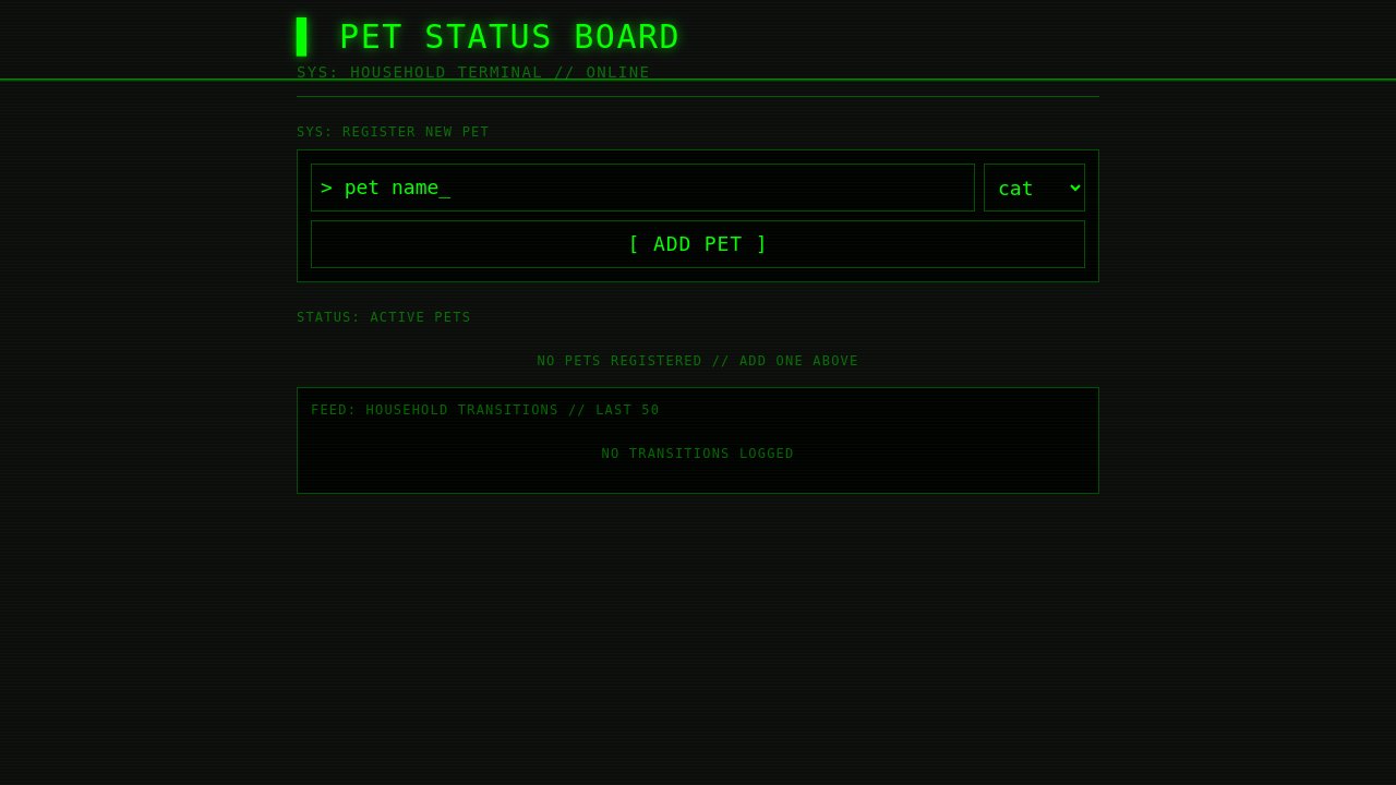 pet-status-board